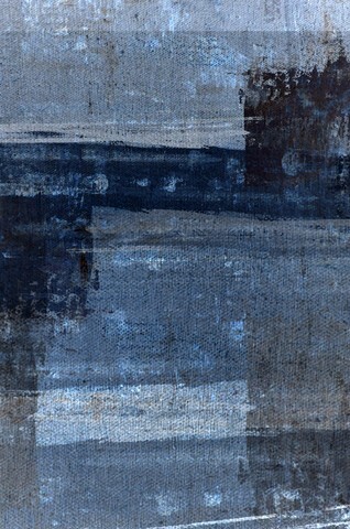Grey and Blue Abstract Art
